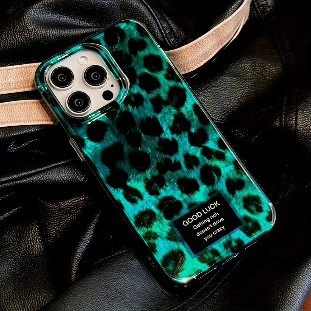 Phone Cases Xs Max - Retro Laser Niedliche Leopardenmuster Handyhülle für