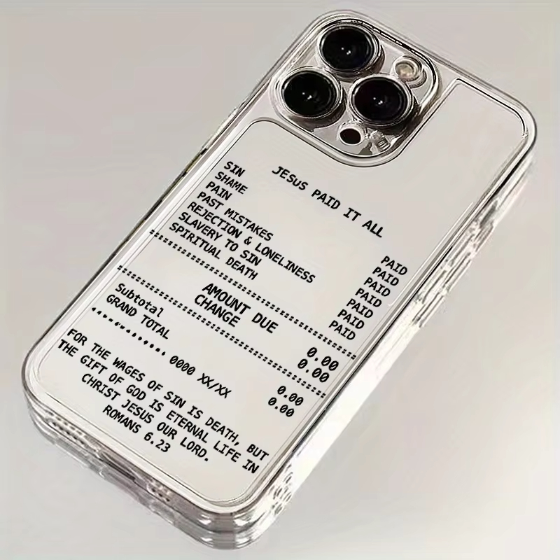 Phone Cases Jesus - Jesus bezahlte alles Handyhülle für iPhone