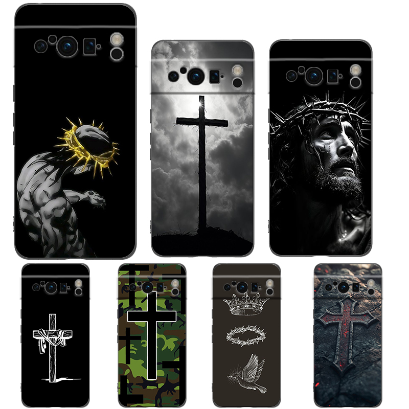 Phone Cases Jesus - Christliche Bibel Jesus Handyhülle für Google