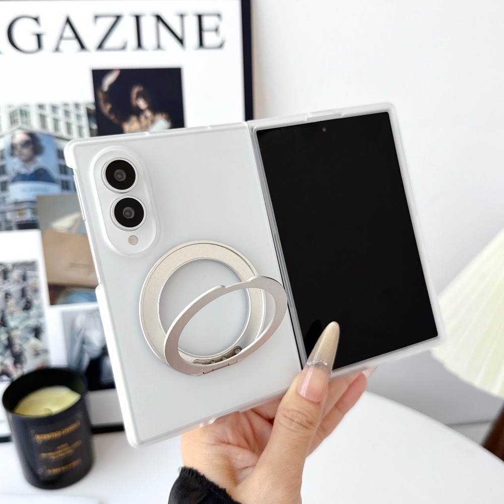 Clear Magsafe Case - Abnehmbar 360° ° Drehbarer Ringständer für