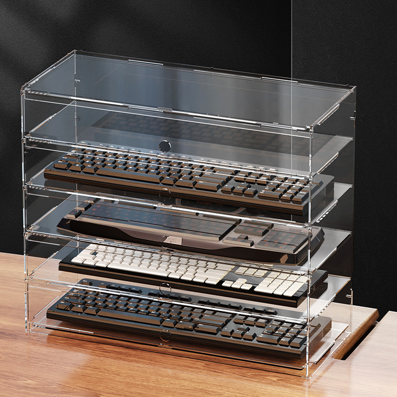 Phone Cases The Dairy - Hochwertige, transparente, staubdichte Vitrine aus Acryl