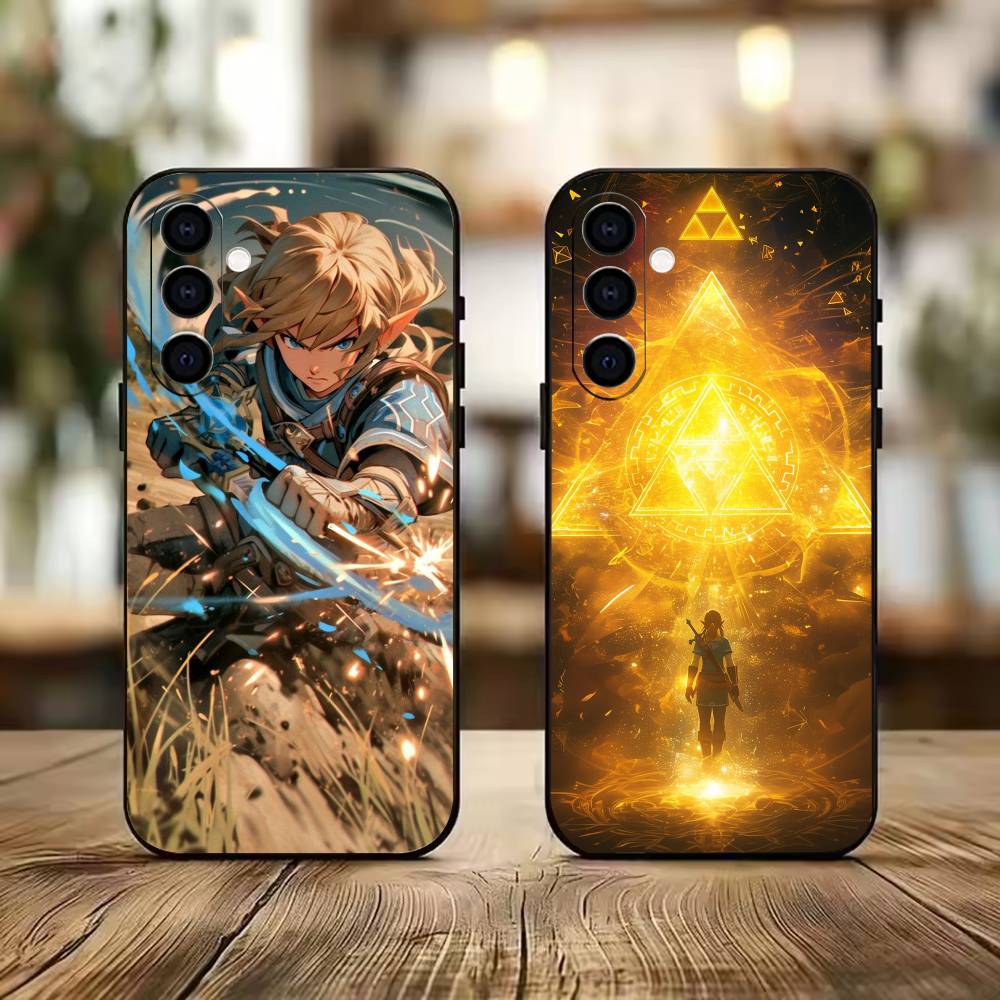 Phone Cases Zelda - Game Z-Zelda accounttt Schwarze weiche Silikon-Handyhülle