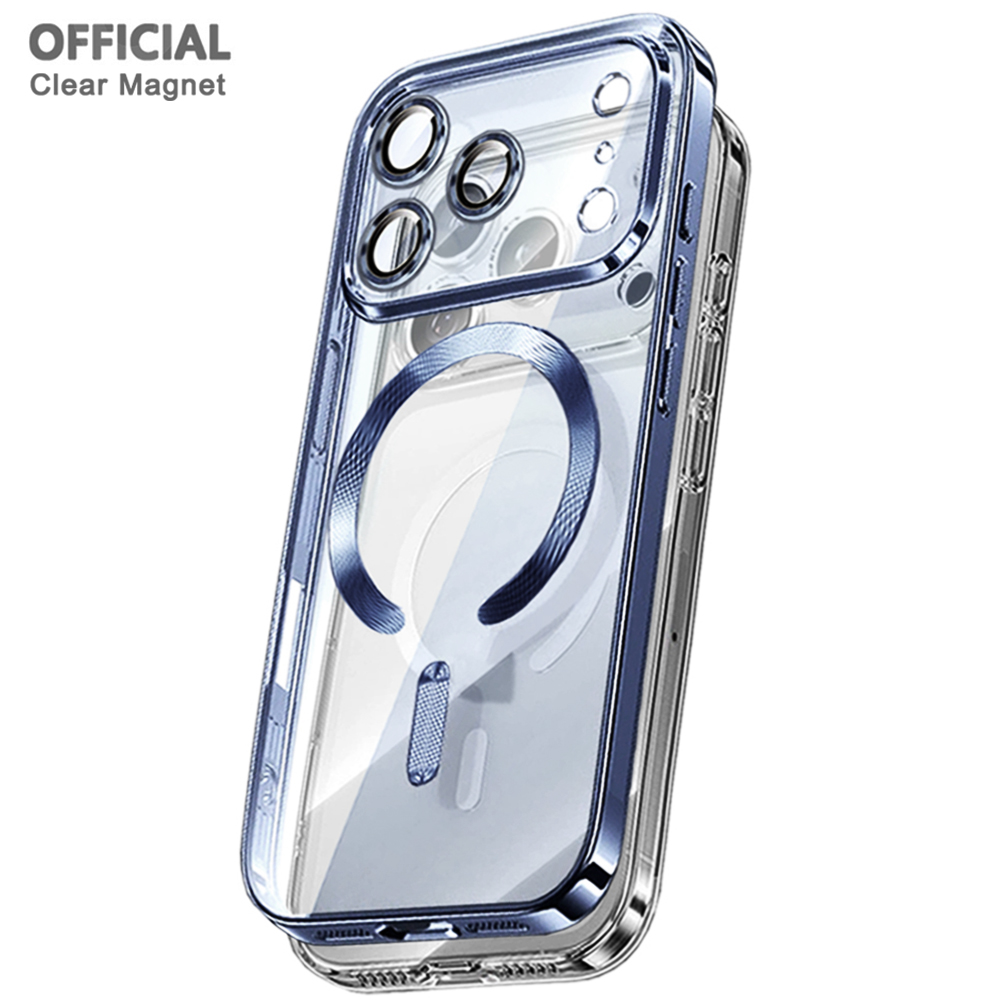 Clear Magsafe Case - Offizielle Originalversion Magnete Galvanisierung Hülle Für