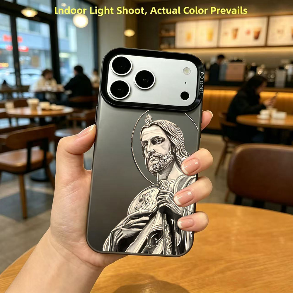 Phone Cases Xs Max - San Judas Tadeo Muster-Design Handyhülle für