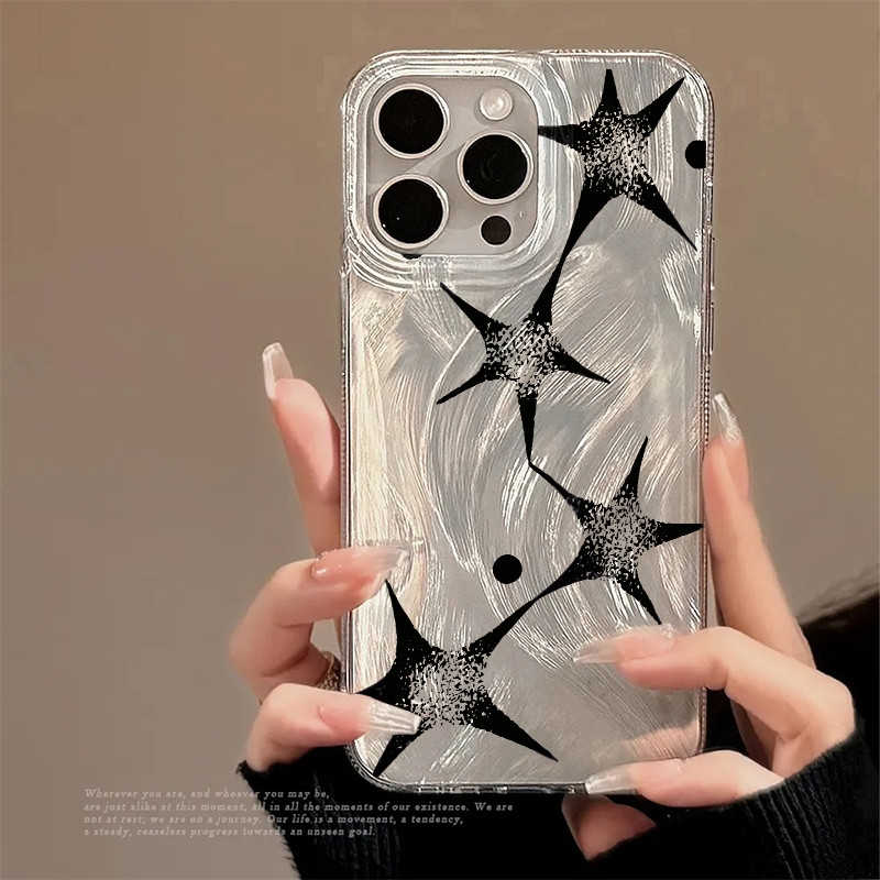 Phone Cases Xs Max - Glänzender Stern Trendiges Muster Handyhülle für