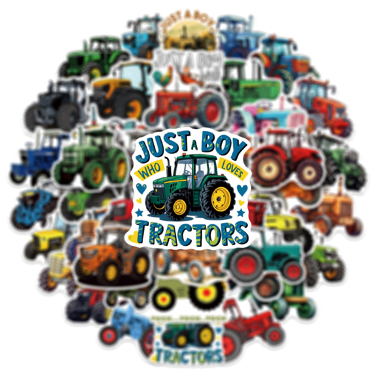 50/100 Stück Cartoon-Traktor H – Phone Cases The Dairy Bewertung und Preis