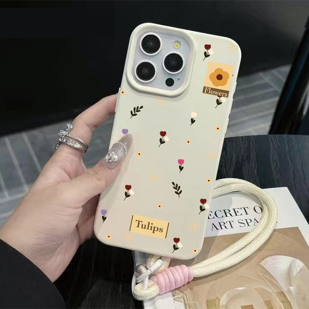 Tulpen-Schleifenband-Handyhüll – Phone Cases With Straps Bewertung und Preis