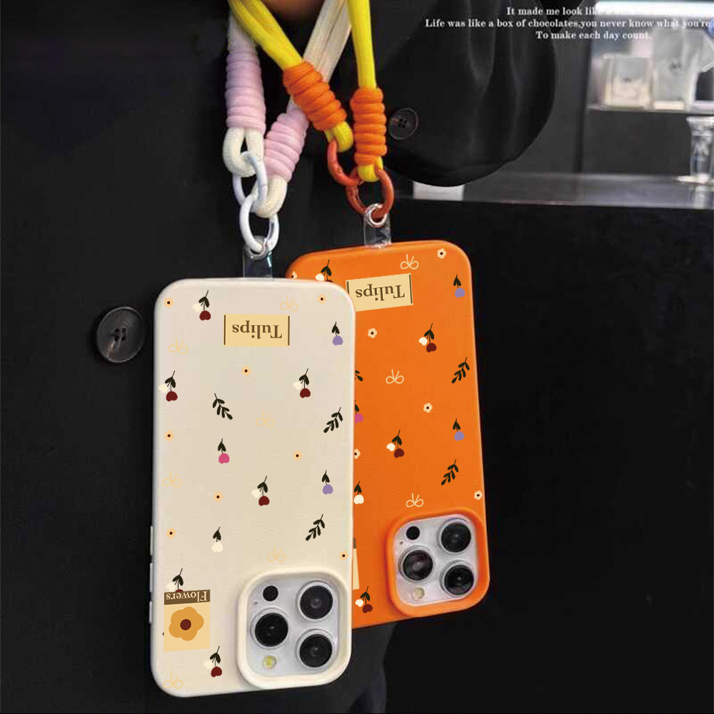Tulpen-Schleifenband-Handyhüll – Phone Cases With Straps Bewertung und Preis