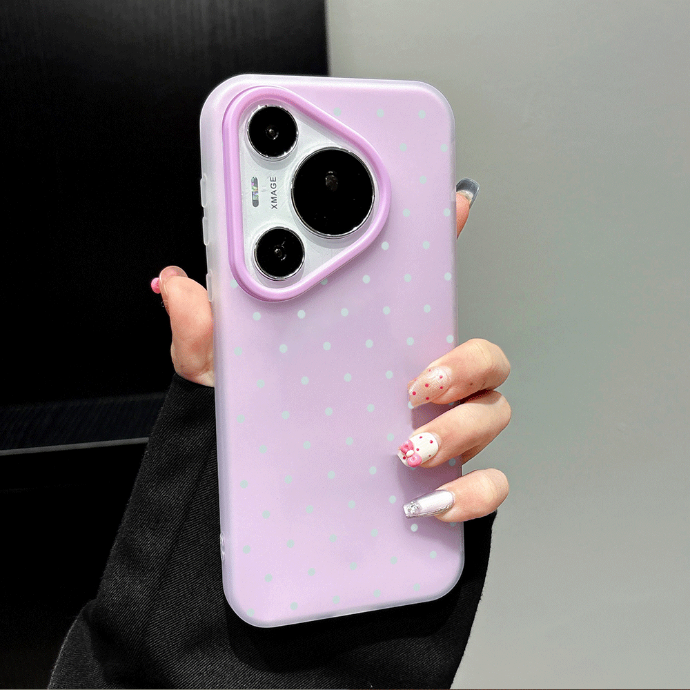 Entzückende Hellblaue Polka-Do – Phone Cases Polka Dot Bewertung und Preis