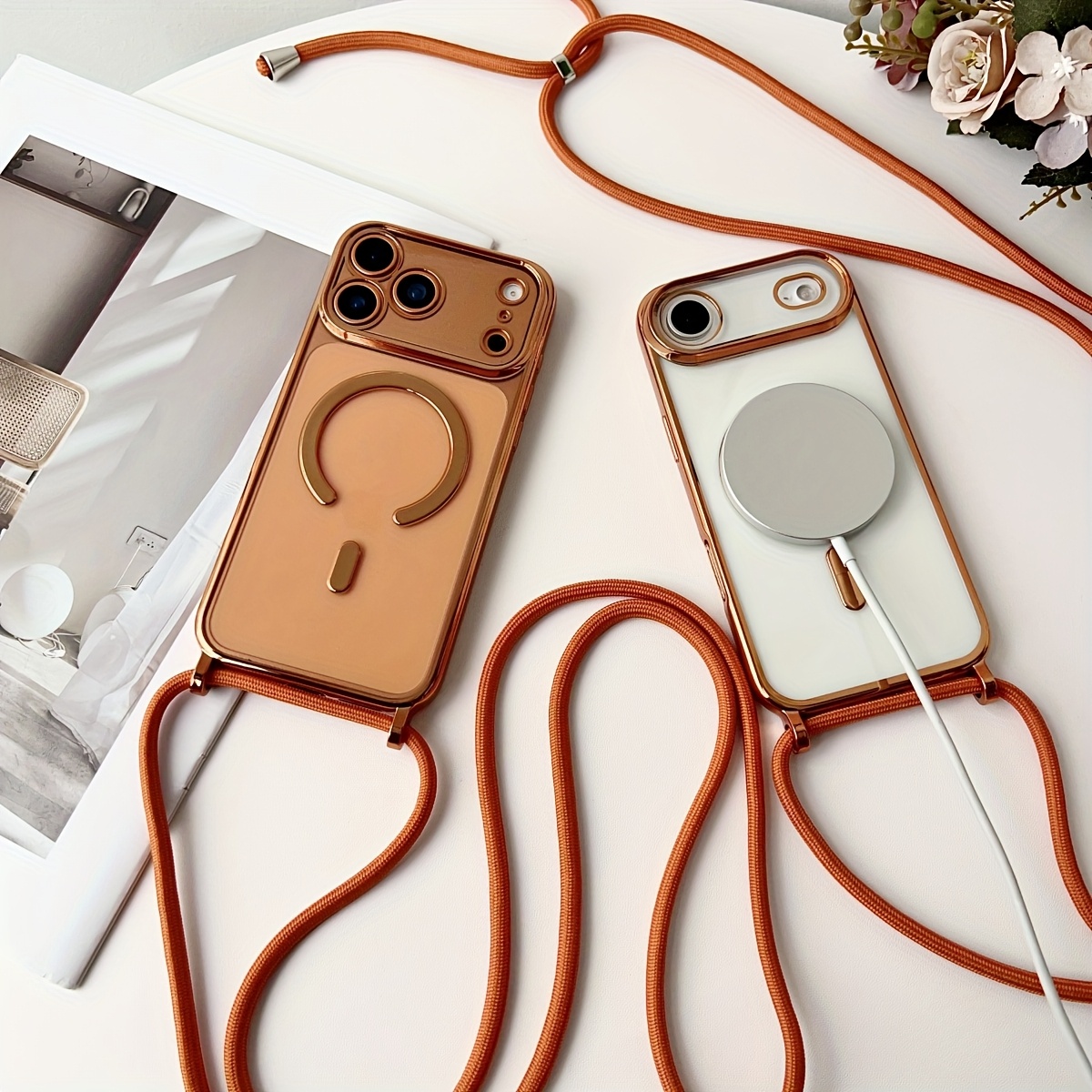 Luxus Halskette Schnur Seil La – Clear Magsafe Case Bewertung und Preis