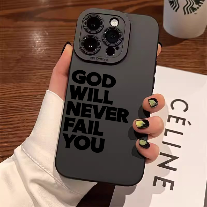 Slogan-Muster Flüssig-Silikon  – Silicone Liquid Case Bewertung und Preis