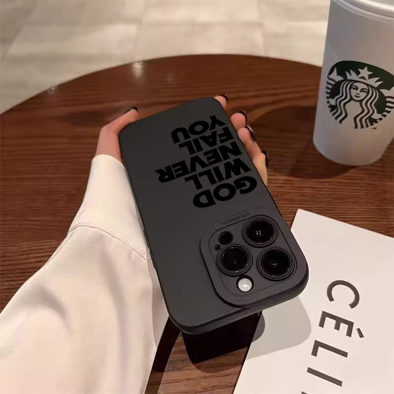 Slogan-Muster Flüssig-Silikon  – Silicone Liquid Case Bewertung und Preis