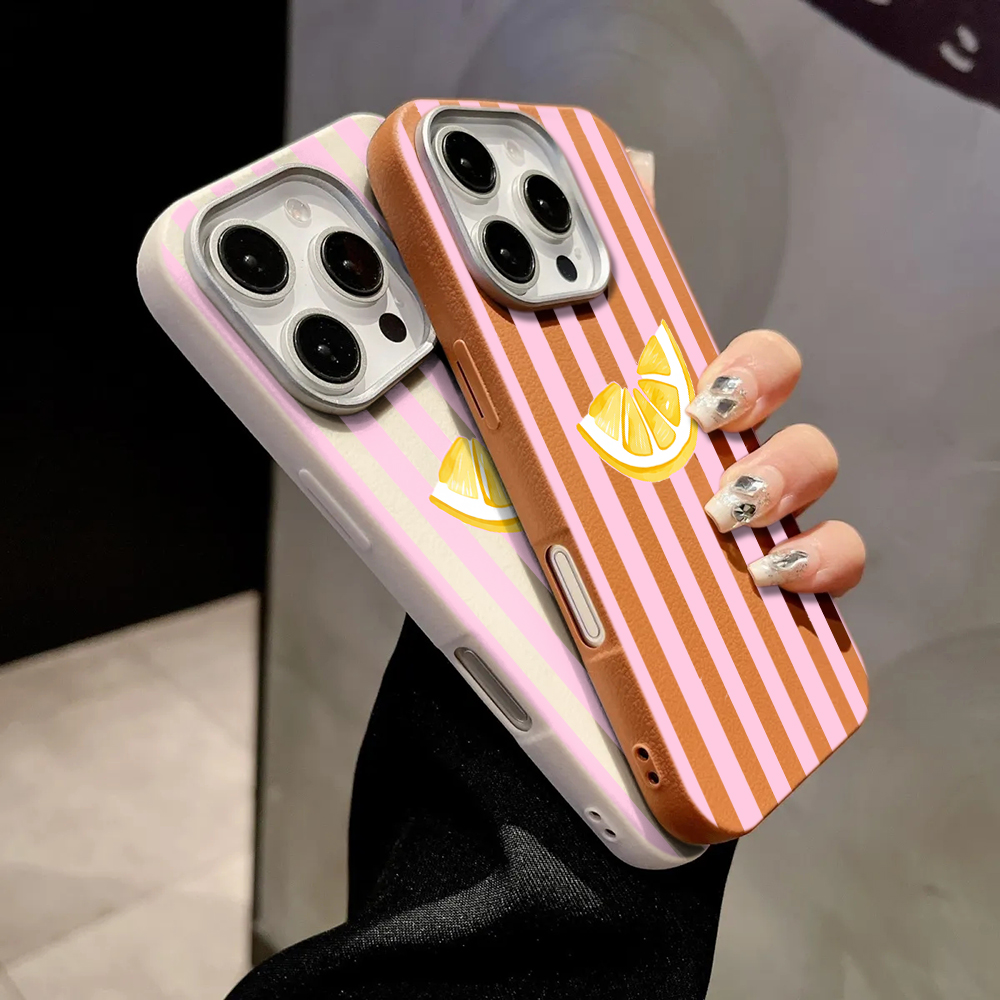 Zitronenrosa gestreifte Handyh – Phone Cases Xiaomi 14T Bewertung und Preis