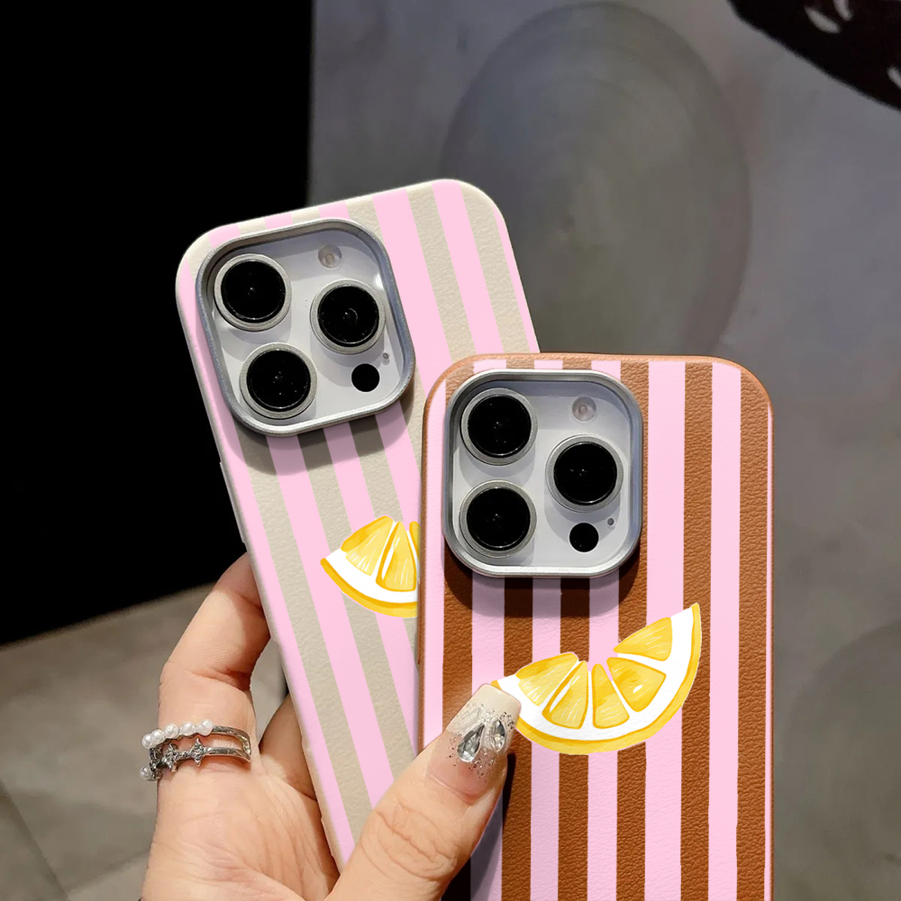 Zitronenrosa gestreifte Handyh – Phone Cases Xiaomi 14T Bewertung und Preis