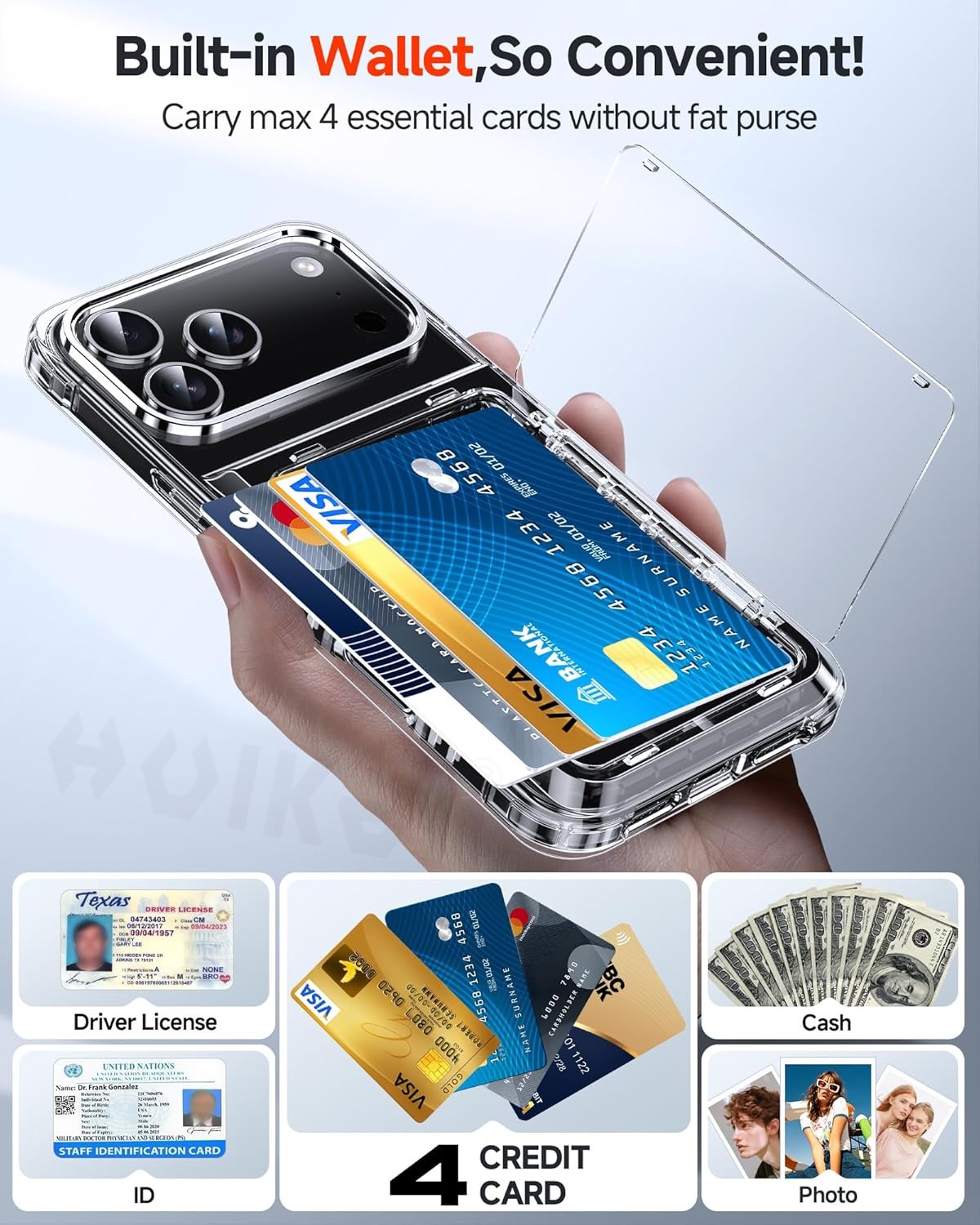 Brieftaschen-Kartenhülle für A – Slim Card Slot Case Bewertung und Preis