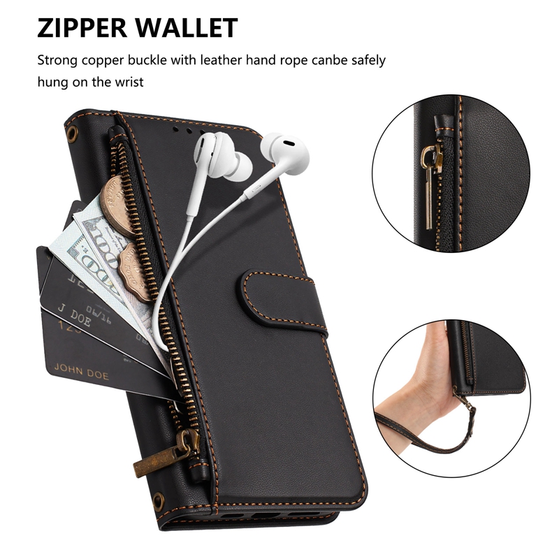 Reißverschluss-Flip-Hülle für  – Slim Card Slot Case Bewertung und Preis
