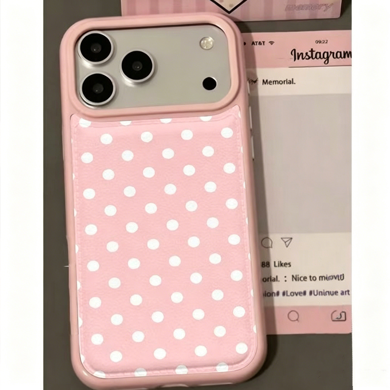 Trendige koreanische Handyhüll – Phone Cases Polka Dot Bewertung und Preis