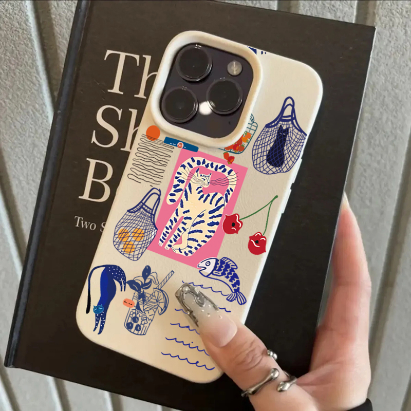 Niedliche Kirschkatzen-Handyhü – Phone Cases Xs Max Bewertung und Preis