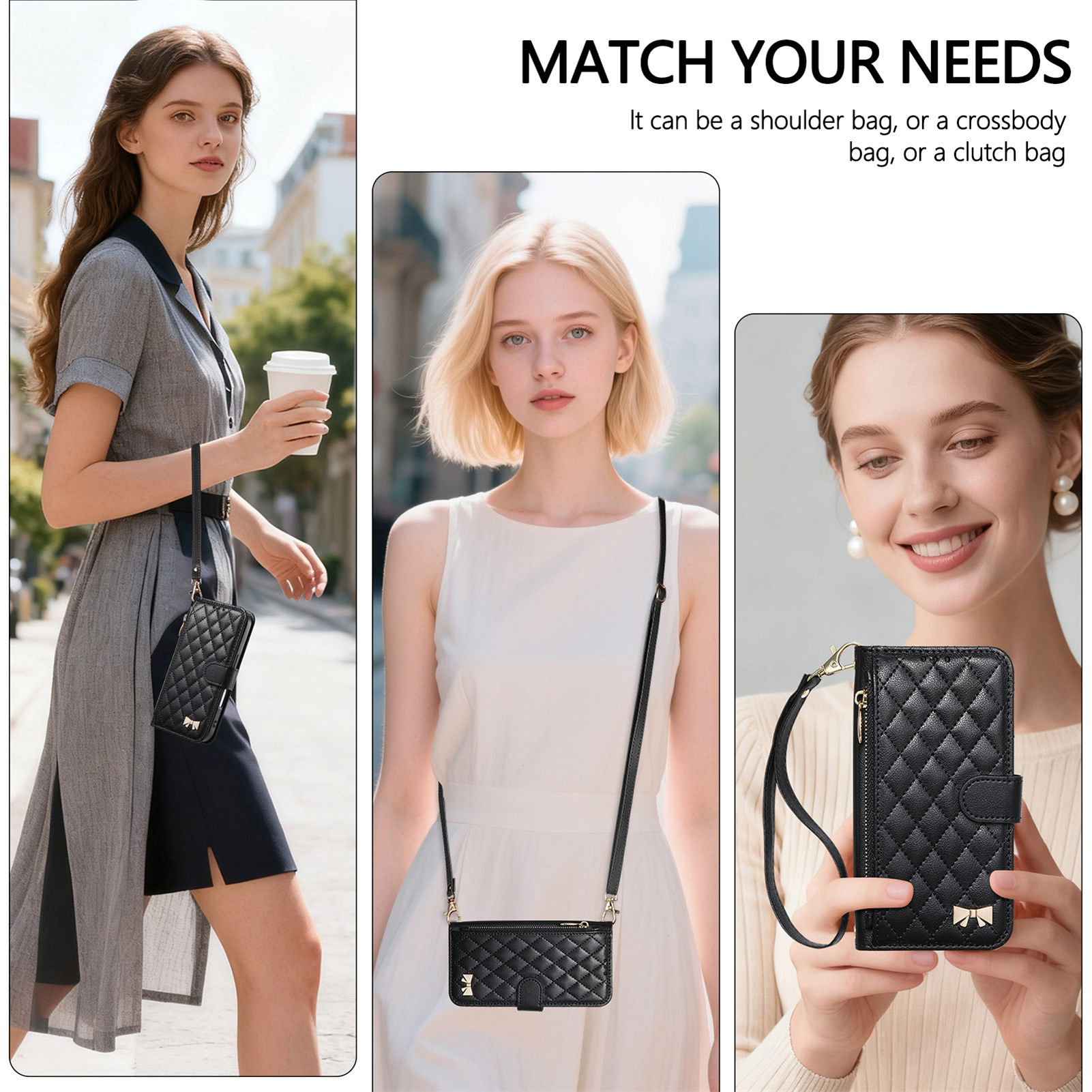 PU-Leder Reißverschluss-Crossb – Phone Cases With Straps Bewertung und Preis