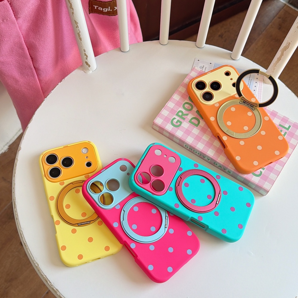 INS Polka Dot Magnetic 360 °   – Phone Cases Polka Dot Bewertung und Preis