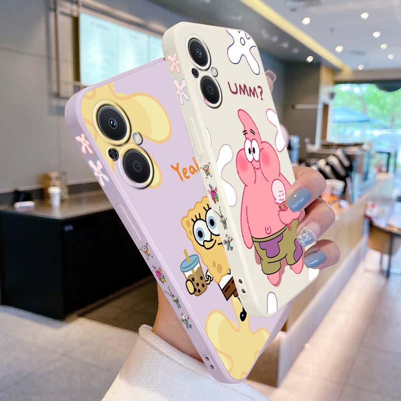 Lustige SpongeBob Schwammkopf  – Silicone Liquid Case Bewertung und Preis