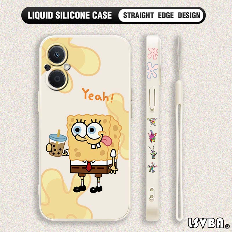 Lustige SpongeBob Schwammkopf  – Silicone Liquid Case Bewertung und Preis