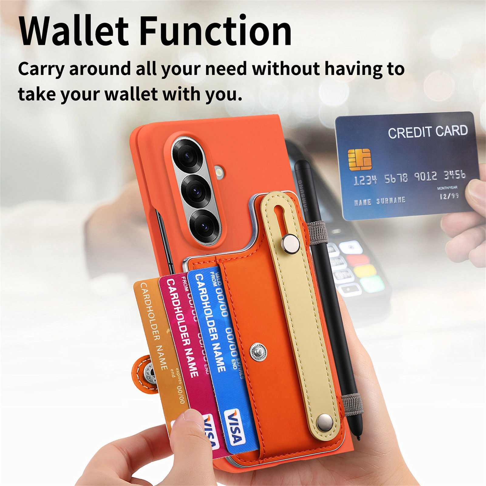 Handgelenkriemen Kartenfach Vo – Slim Card Slot Case Bewertung und Preis