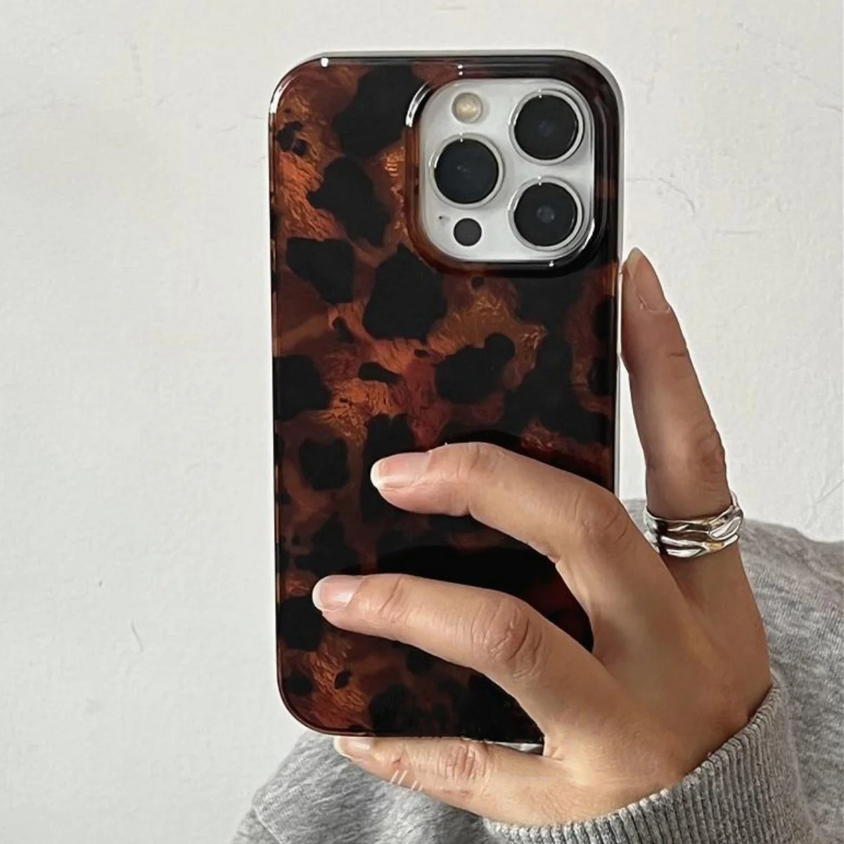 Retro-Amber-Textur Laser-Handy – Phone Cases Xs Max Bewertung und Preis