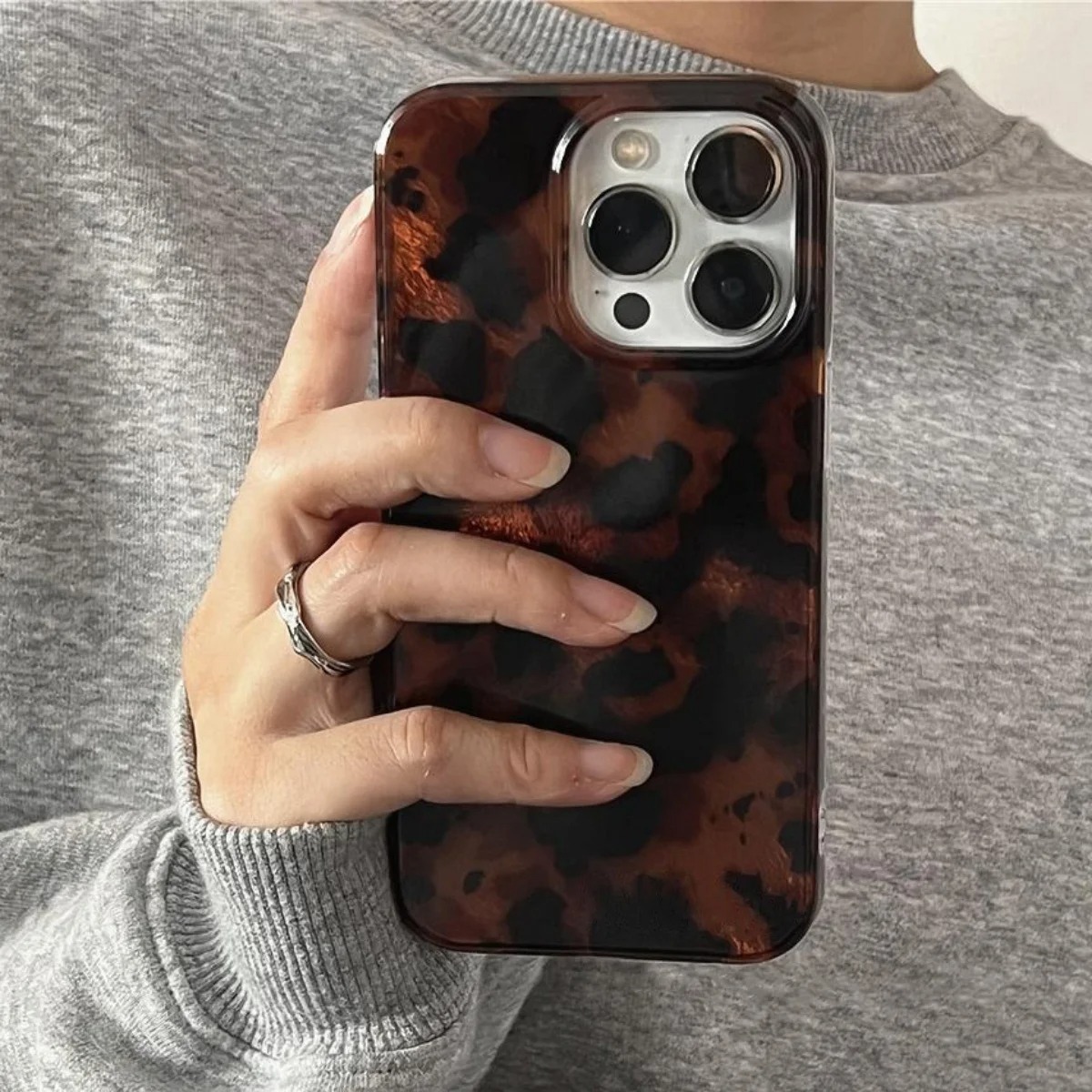 Retro-Amber-Textur Laser-Handy – Phone Cases Xs Max Bewertung und Preis
