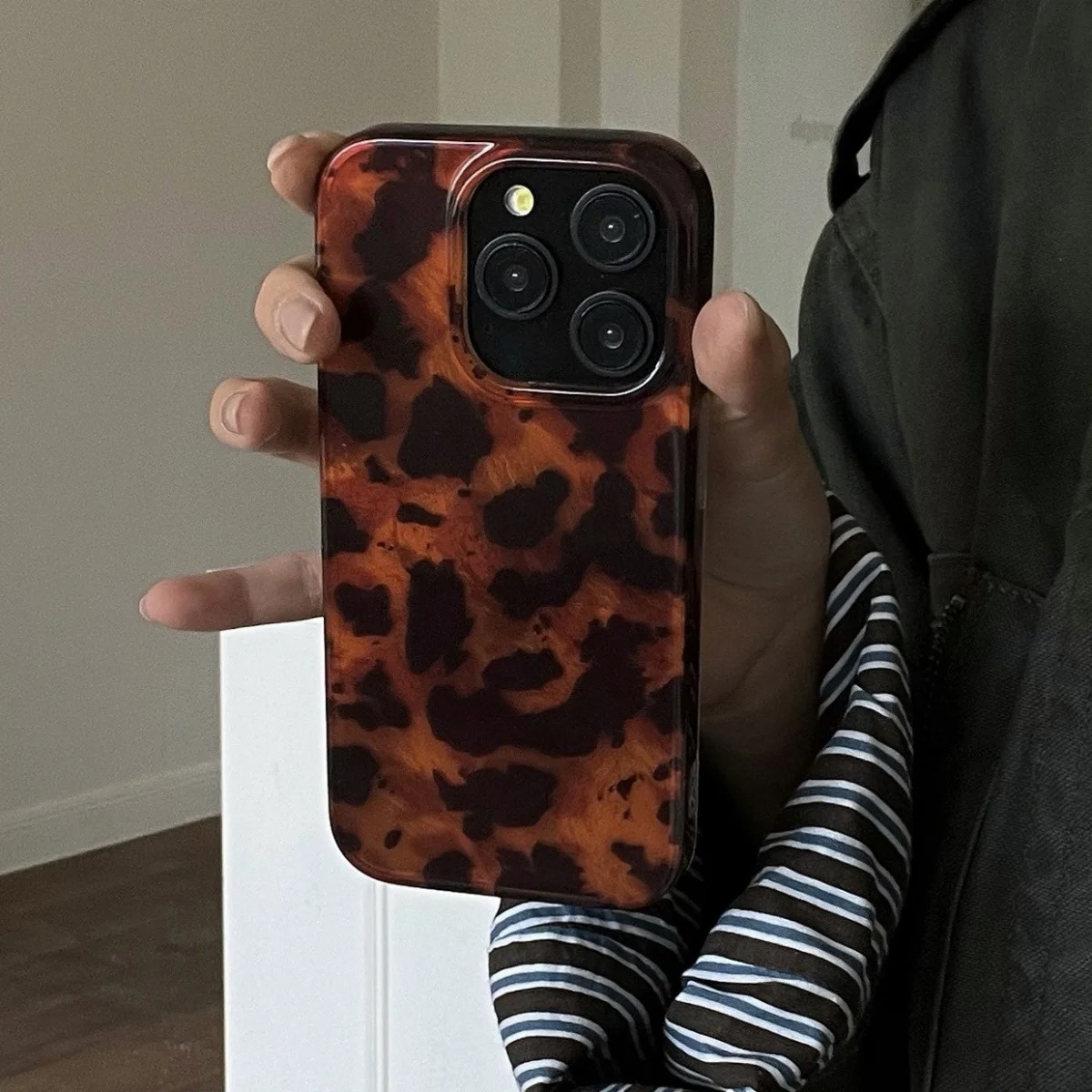 Retro-Amber-Textur Laser-Handy – Phone Cases Xs Max Bewertung und Preis