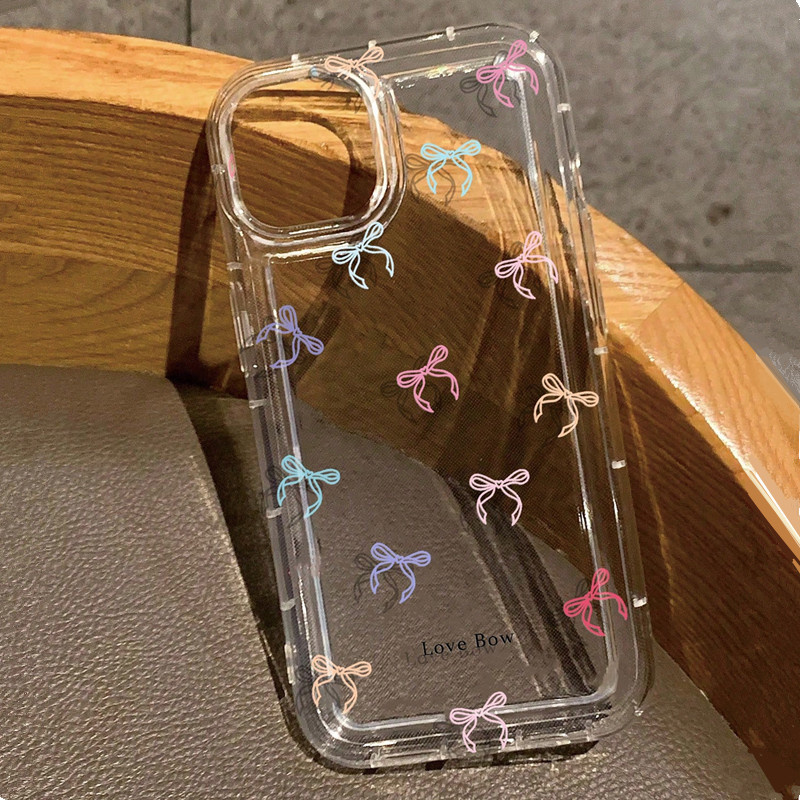 Bunte Schleife Print Clear Cas – Phone Cases Dior Bewertung und Preis