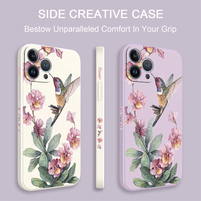 Bemalte Blumen Vögel Handyhüll – Phone Cases Dior Bewertung und Preis