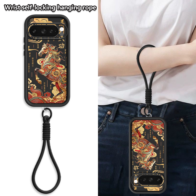 Niedliche Fohlen-Print-Handsch – Phone Cases With Straps Bewertung und Preis