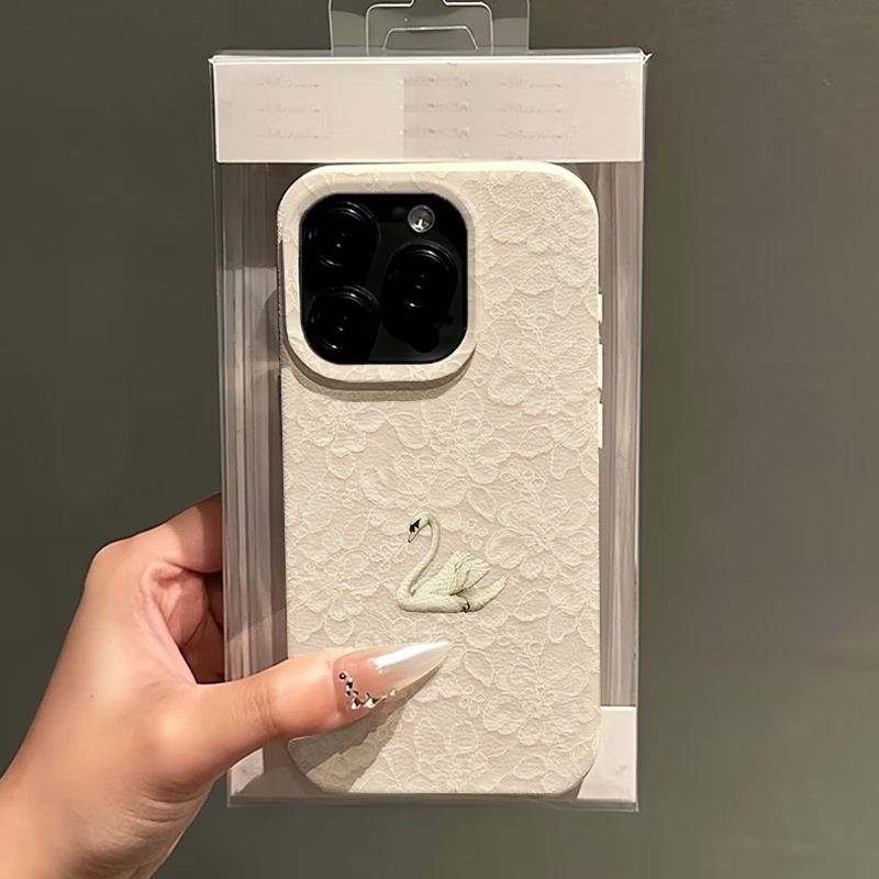 Spitzenmuster Schwan Lychee Te – Apple Iphone 15 Bewertung und Preis