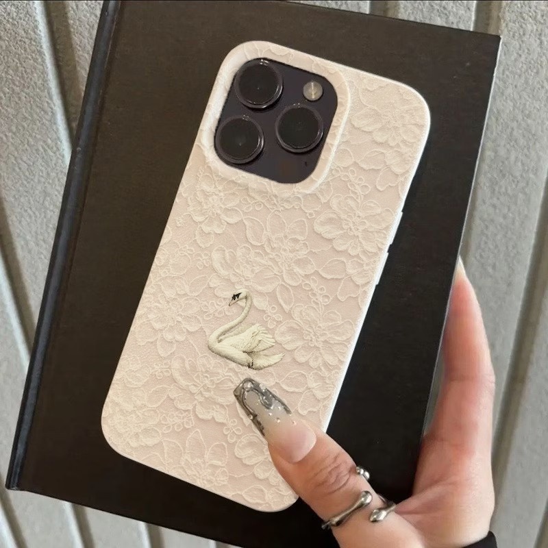 Spitzenmuster Schwan Lychee Te – Apple Iphone 15 Bewertung und Preis