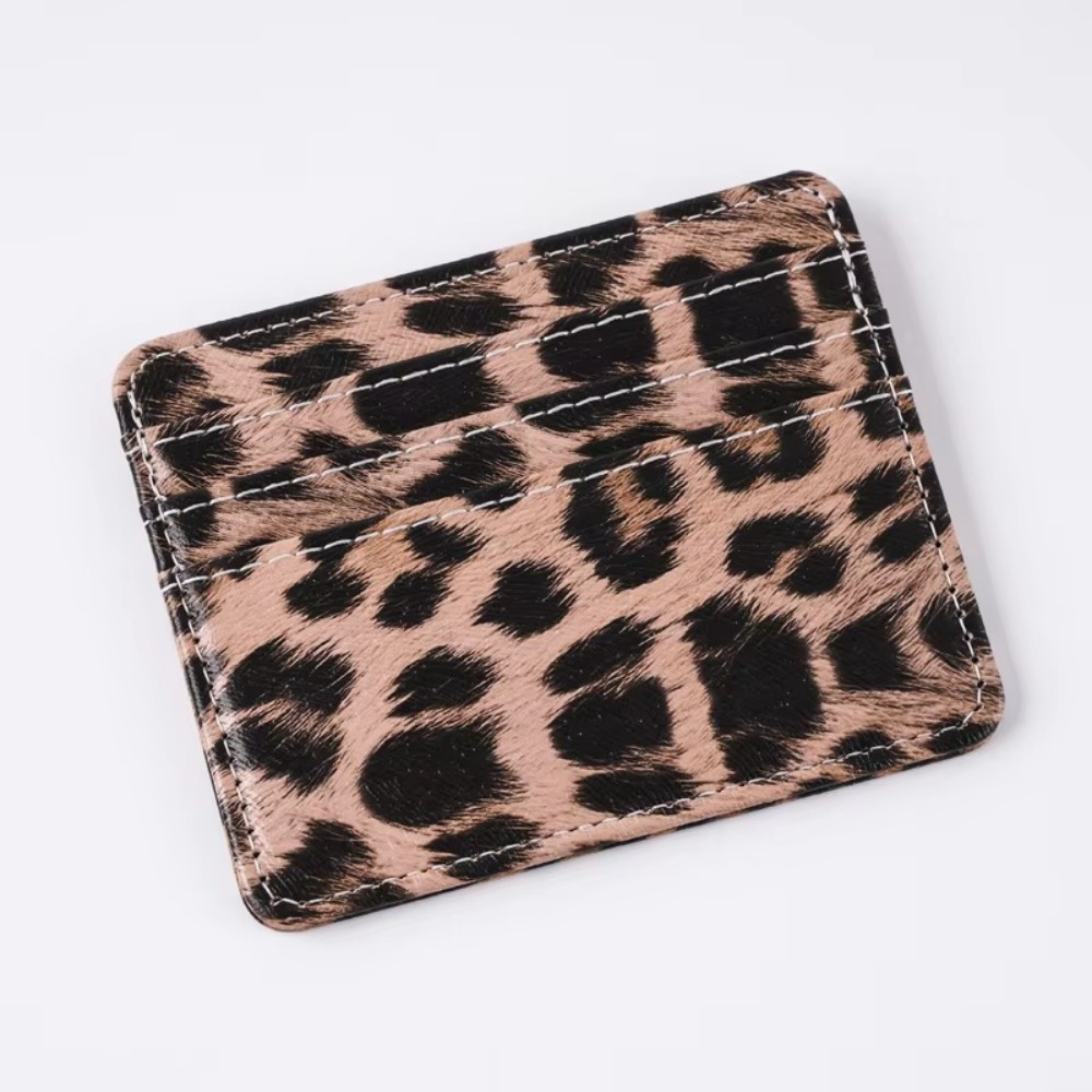 Klassisches PU-Leder Leoparden – Slim Card Slot Case Bewertung und Preis