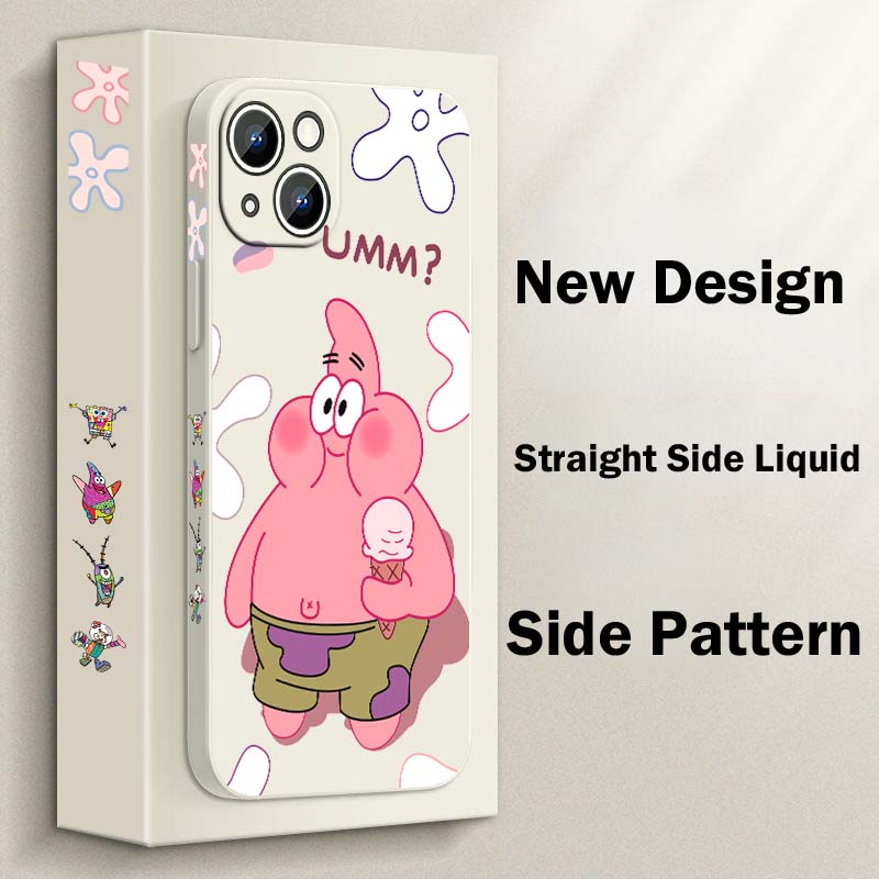 Lustige SpongeBob Schwammkopf  – Silicone Liquid Case Bewertung und Preis