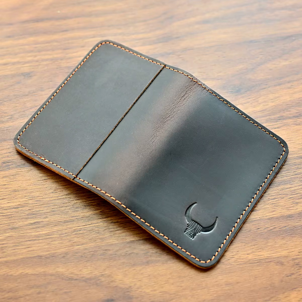 100% Echt leder schlanke Kredi – Slim Card Slot Case Bewertung und Preis