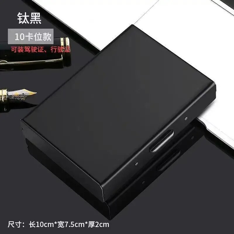 10 Slots Edelstahl Kreditkarte – Slim Card Slot Case Bewertung und Preis
