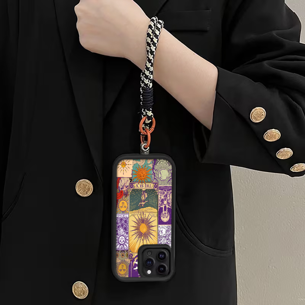 Vintage Sun Tarot Karten Handy – Phone Cases With Straps Bewertung und Preis