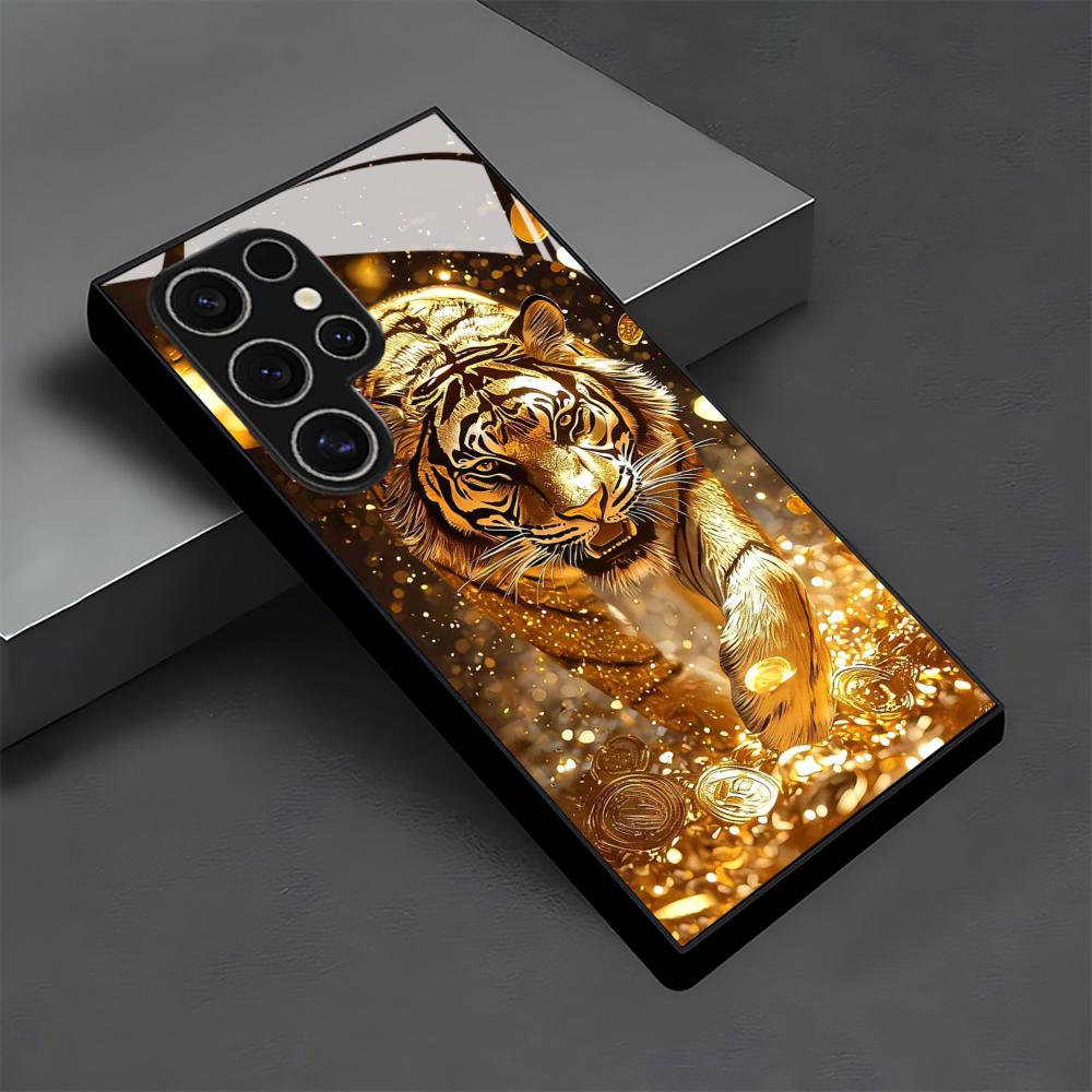 Tiger-Muster Glas-Handyhülle f – Samsung Galaxy S24 Bewertung und Preis